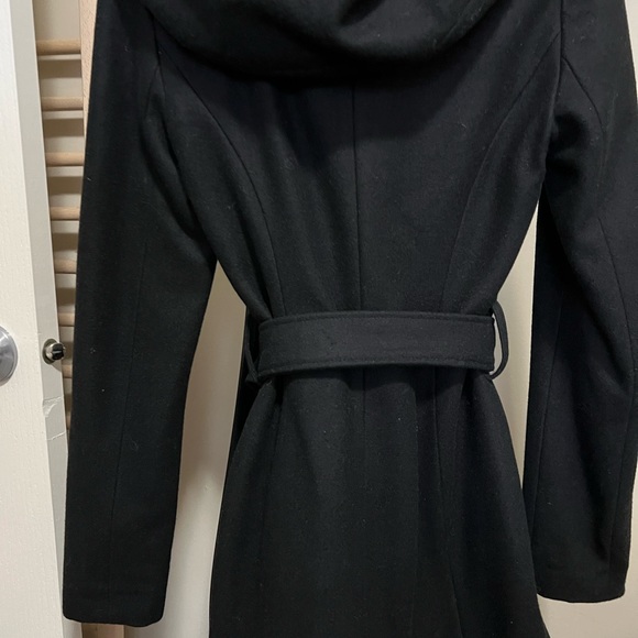 Le Chateau mid length hooded wrap coat - Picture 7 of 9